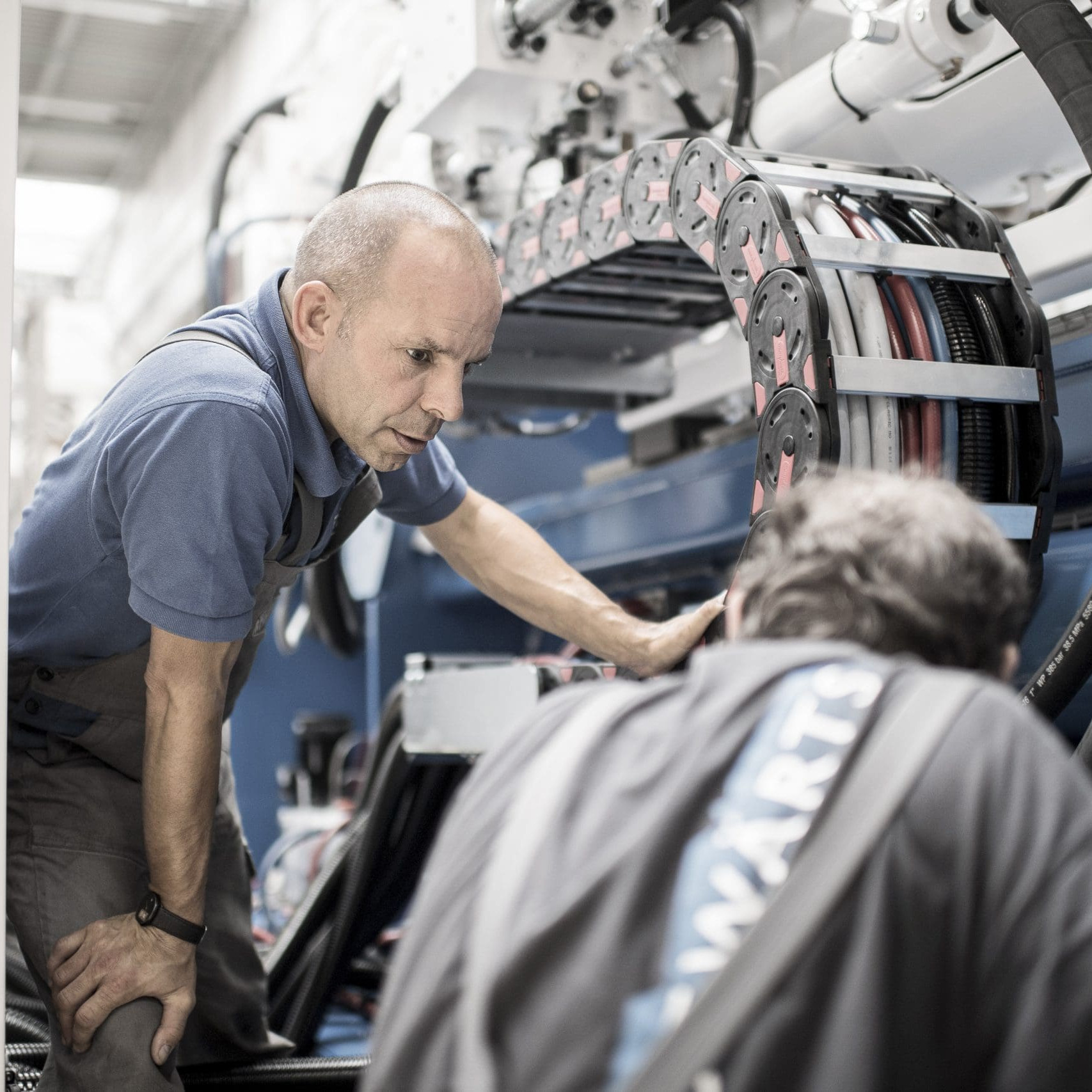 Wartung und Instandhaltung Spritzgiessmaschine