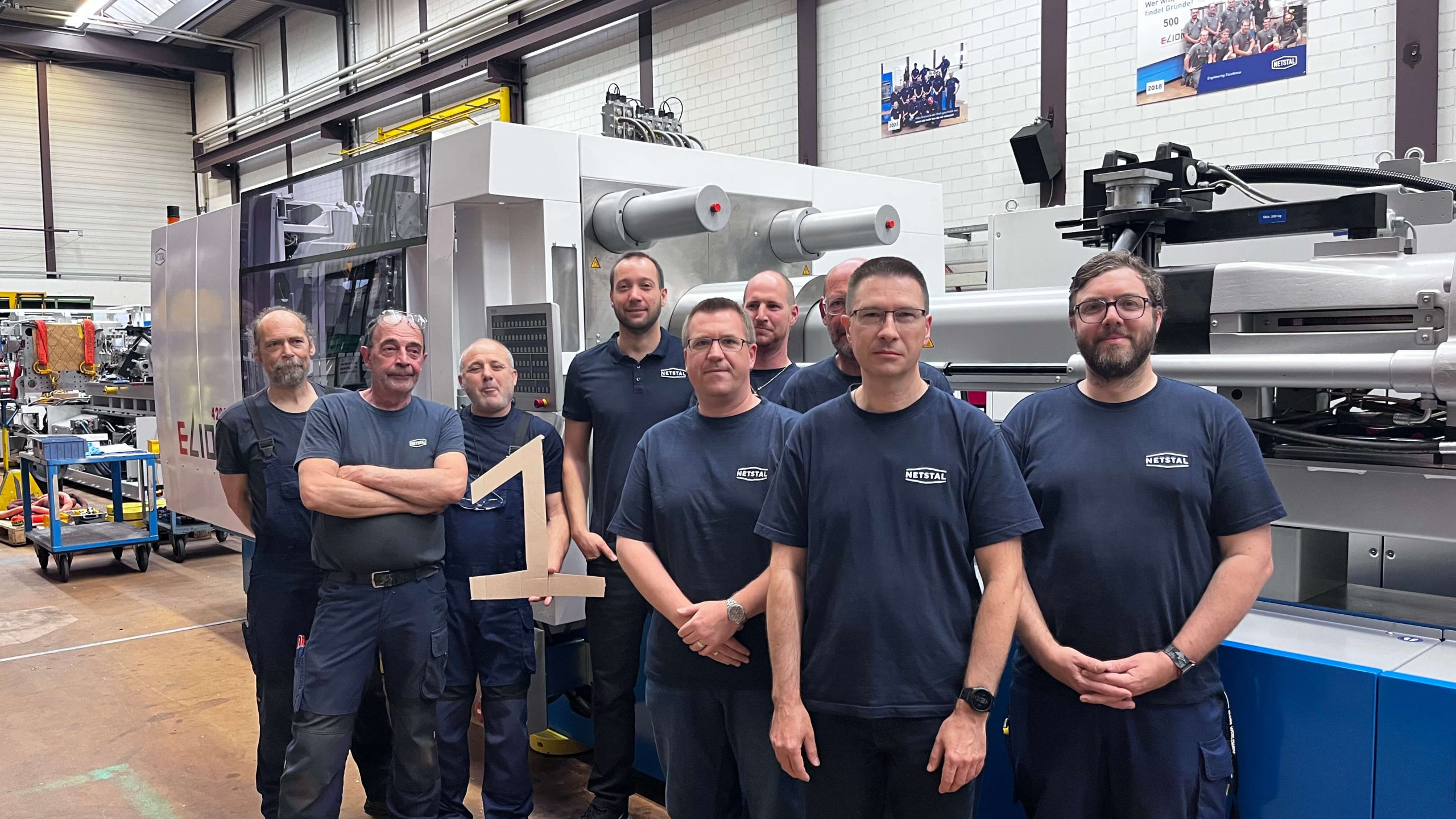 Komplettrevision erste Maschine 2025